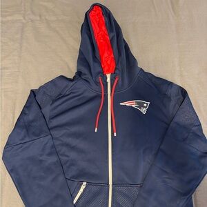 NEW ENGLAND PATRIOTS ZIP UP HOODIE
